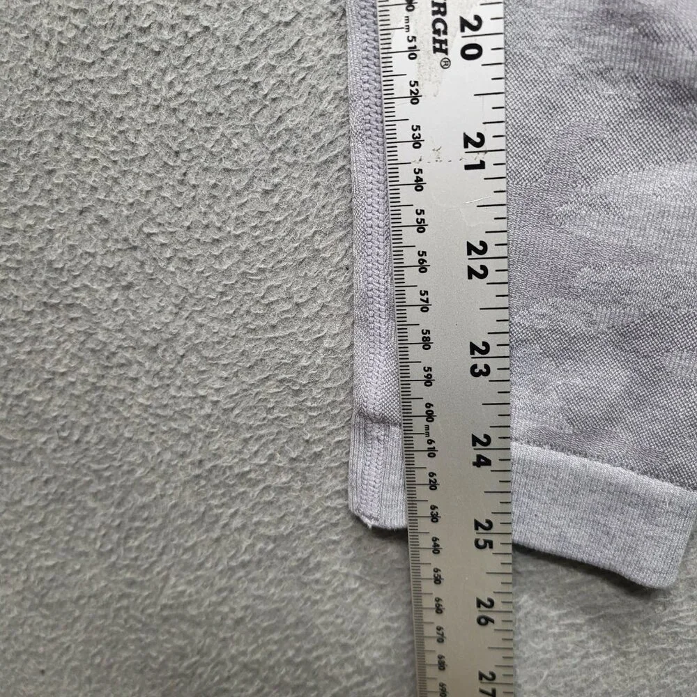 Gymshark‎ Women Activewear Pants S Gray Nylon Polyester Camouflage Yoga Legging
